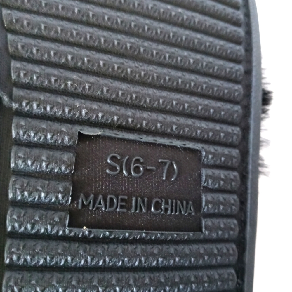 Jessica Simmons black slippers Simpson size 7 - Picture 3 of 5